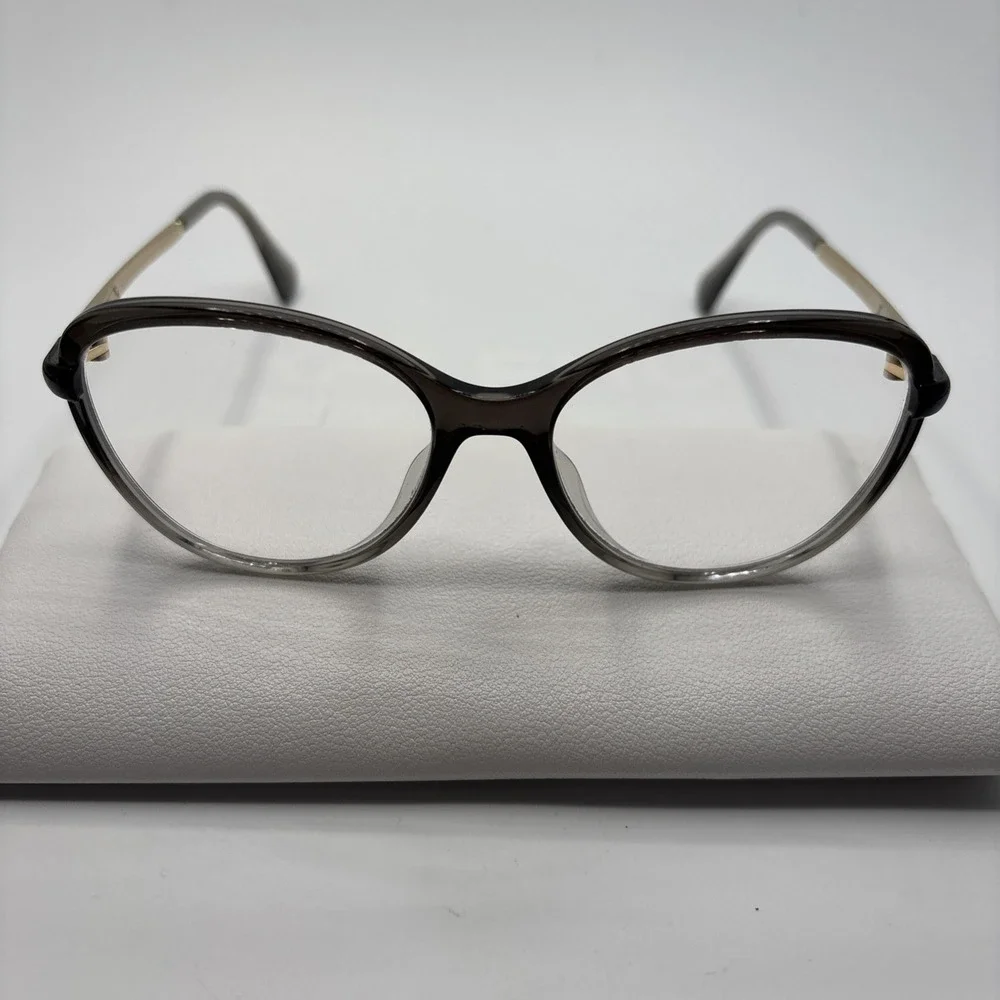Ralph by Ralph Lauren RA7157U 6127 Transparent Grey on Shiny Gold 53-18-140 #D98